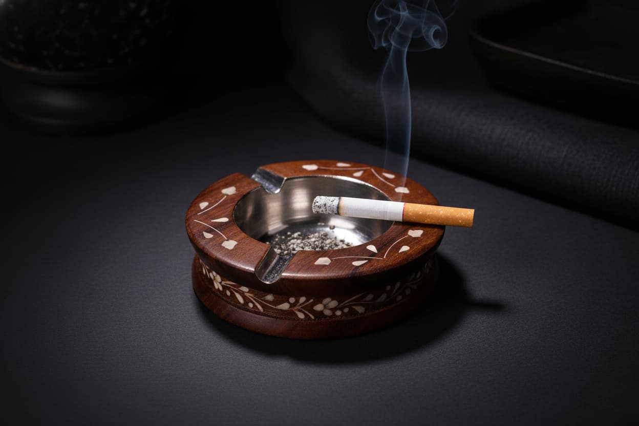 Wooden Ash Tray