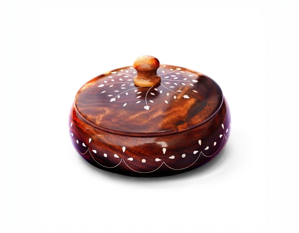Sheesham wood Spice Box - Image 3