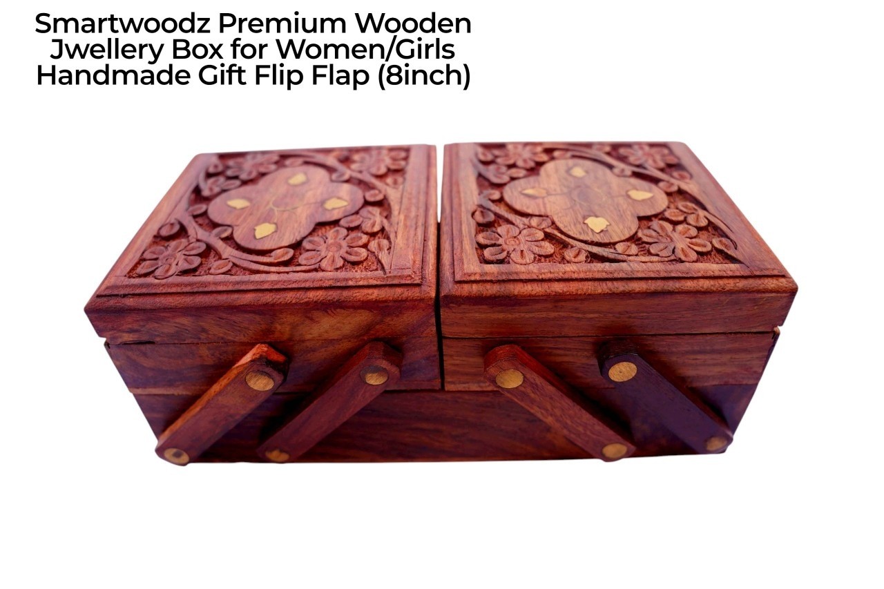 Wooden Jewellry Box Sheesham Wood - Image 6
