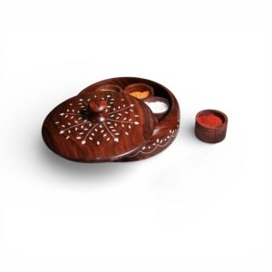 Sheesham wood Spice Box