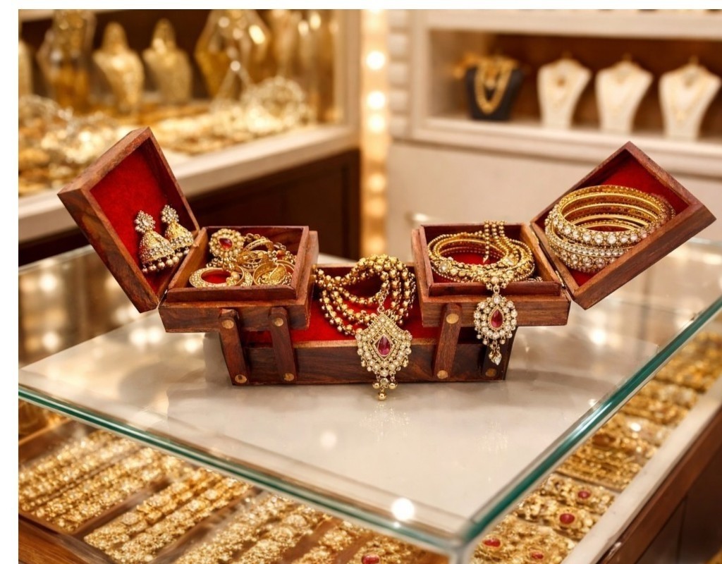 Wooden Jewellry Box Sheesham Wood - Image 2