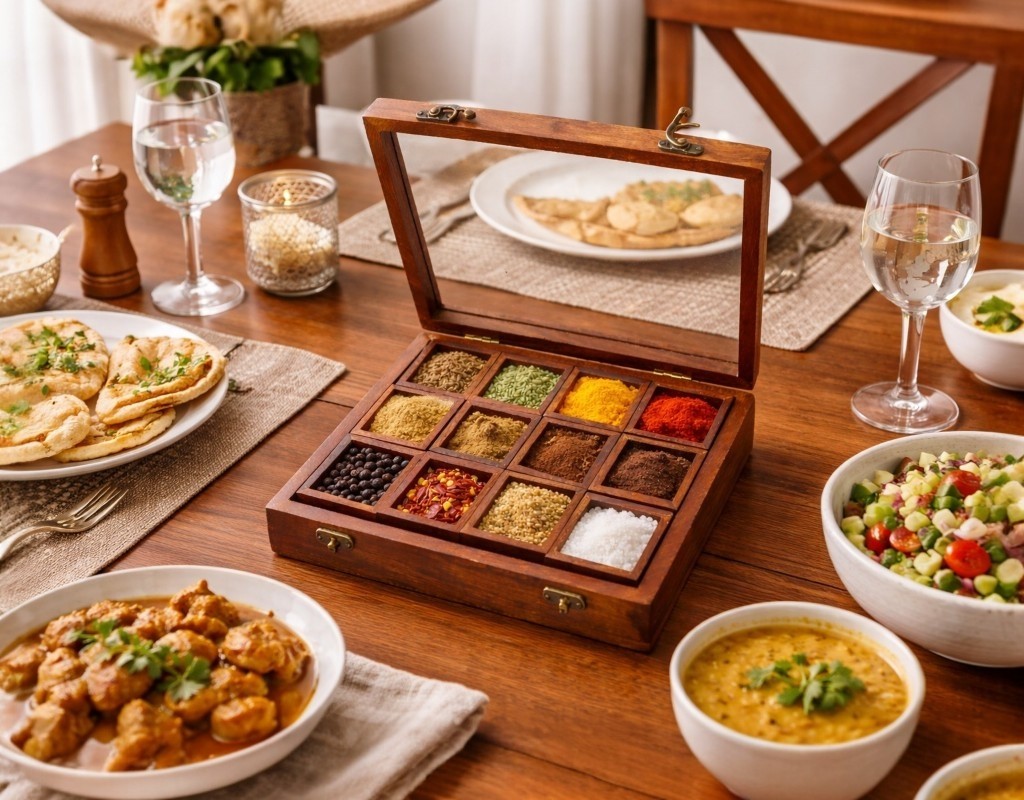 Wooden Spice Box for Kitchen - Image 2