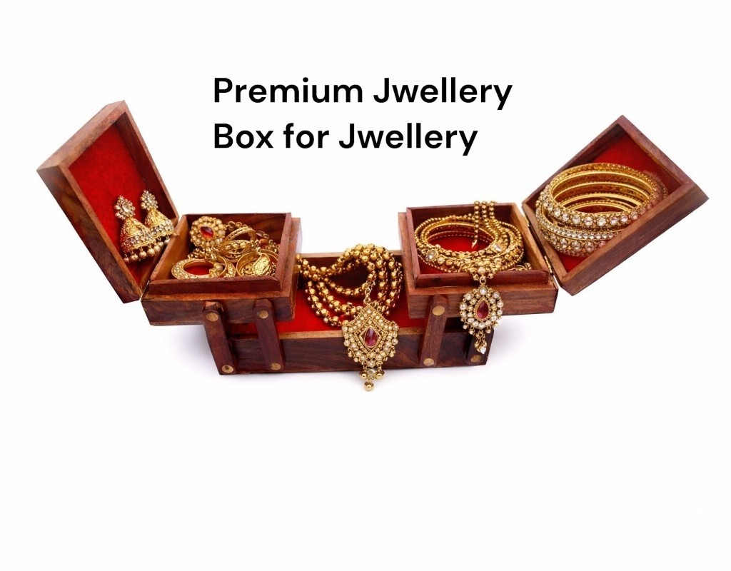 Wooden Jewellry Box Sheesham Wood - Image 5