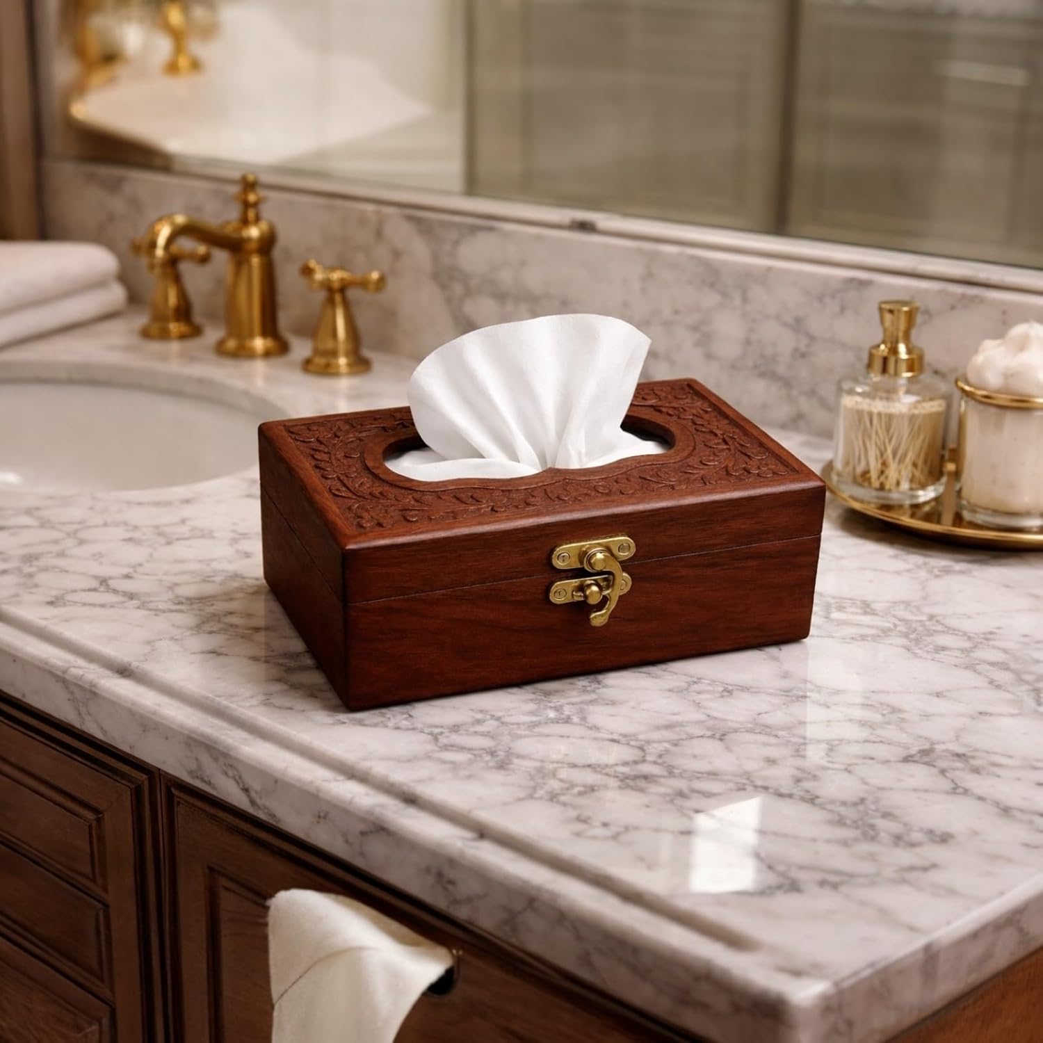 Nepkin Box for Dining Table Tissue Paper Holder - Image 3