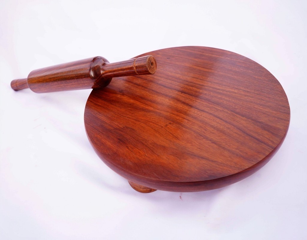 Wooden Chakla Belan Set (12 Inches)