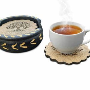 Wooden Coaster Set