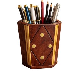 Wooden Pen Holder